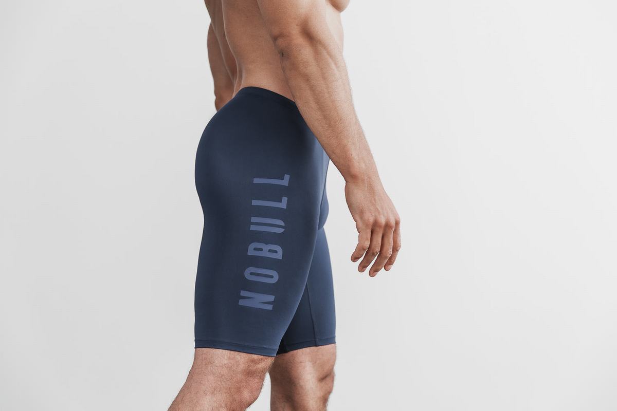 Nobull Swim Jammer Men\'s Swim Navy | Australia (MS6802)